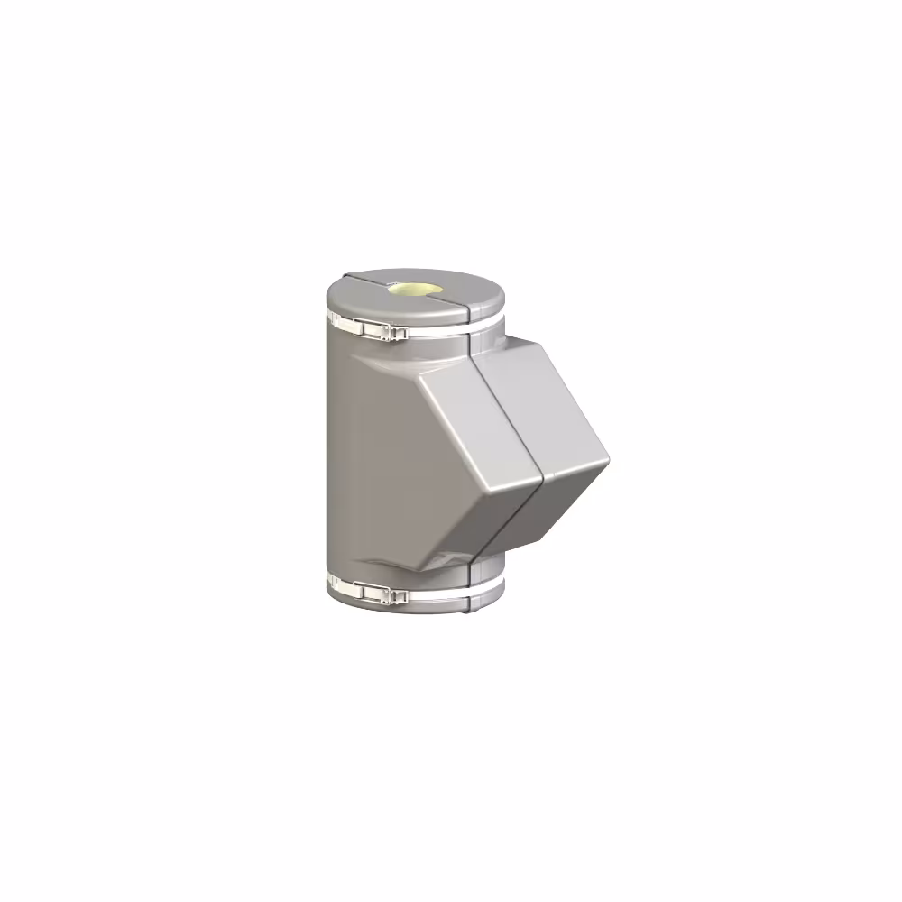 ES-Box Uni Series FS pour vannes à siège incliné et collecteurs de saletés de la marque GWK Kuhlmann de la catégorie Isolation des raccords