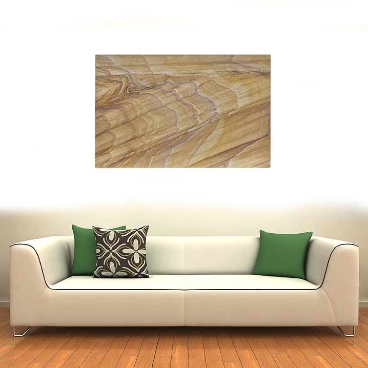 Zusatzbild 3637244 Chauffage en pierre naturelle Rainbow 500 watts 0620x400x30 mm