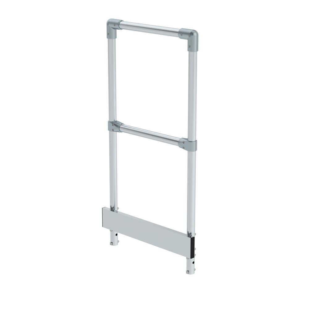 Garde-corps Munk, face à l'avant, pour plate-forme de travail mobile, 600 mm, de Günzburger Steigtechnik Garde-corps Munk pour plateforme de travail mobile, de la catégorie « Escalier de plateforme », référence 050027