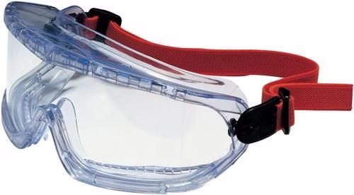 Lunettes de sécurité à vision intégrale V-MAXX EN 166, monture transparente, verres en polycarbonate transparents, HONEYWELL, de la catégorie lunettes de sécurité, référence 4000370056