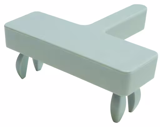 Tappo di copertura per profili MULTIplus-T, RAL 7035 grigio chiaro di Schulte Lagertechnik con l'articolo n. 15282