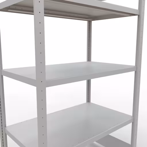 Figure n° 15 de l'article étagère de base, système d'étagères enfichables MULTIplus250, 2000 x 1000 x 600 mm, 5 étagères, gris clair RAL 7035 du groupe de produits système enfichable de Schulte Lagertechnik