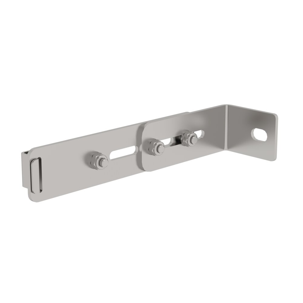 Staffa da parete Munk con staffa di bloccaggio, regolabile 215-275 mm, acciaio inossidabile di Günzburger Steigtechnik Supporto da parete Munk, regolabile, acciaio inossidabile, dalla categoria accessori e ricambi per attrezzature di accesso, numero articolo 068262