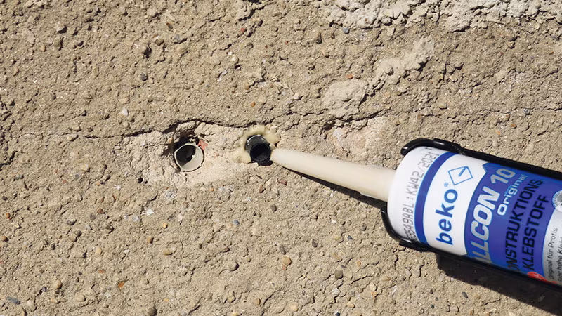 Allcon 10® Colle de construction 310 ml Boden, Rauchrohr