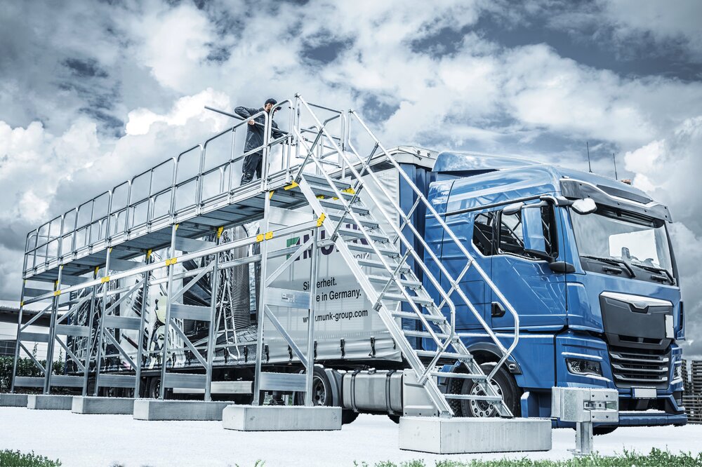 Munk Enteisungsanlage stationär Modul 4 Treppe 45°