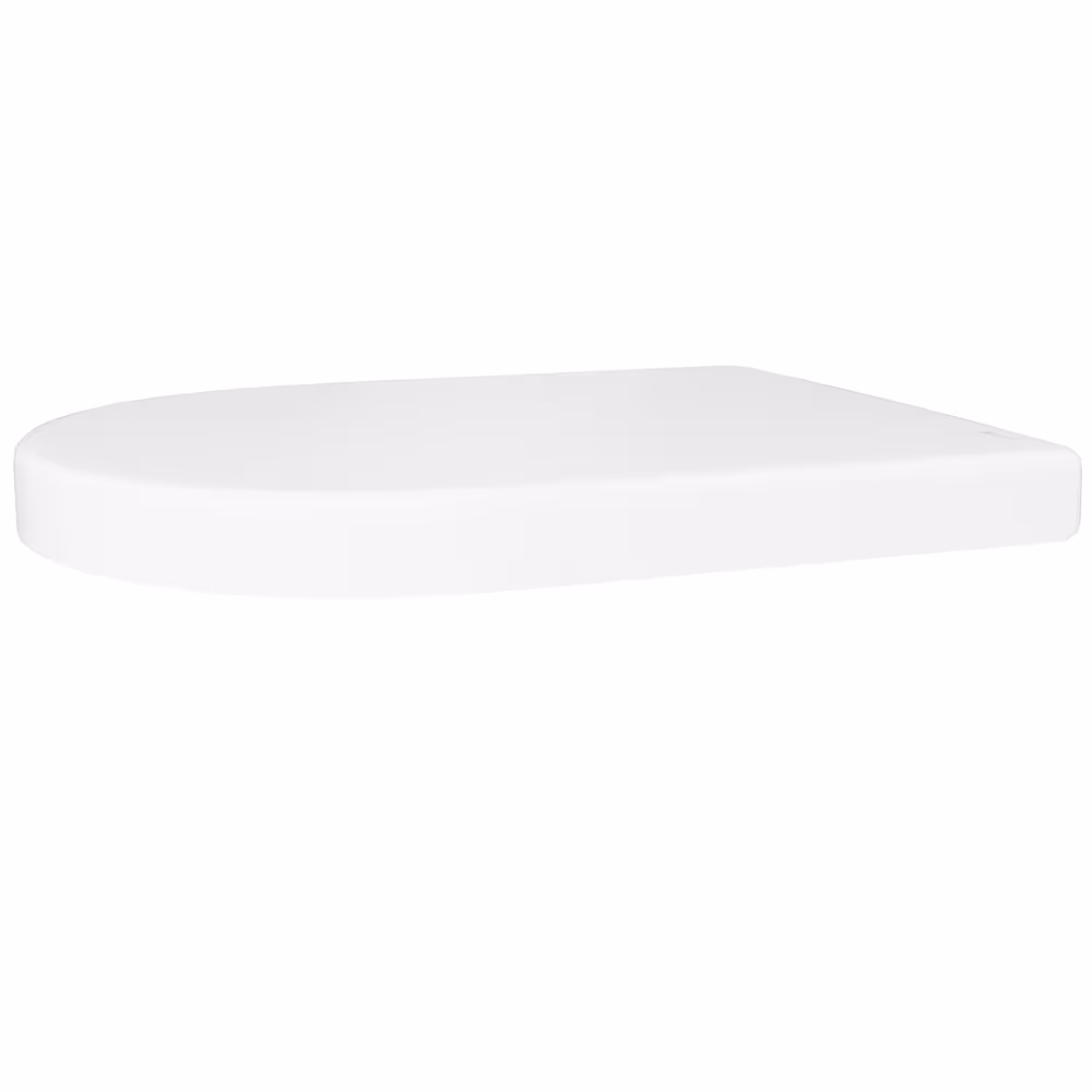 Figure n° 20 de l'article abattant de WC D650 en forme de D blanc avec mécanisme soft-close, y compris pour ME de Starck du groupe de produits céramiques de salle de bain de la marque LUVETT