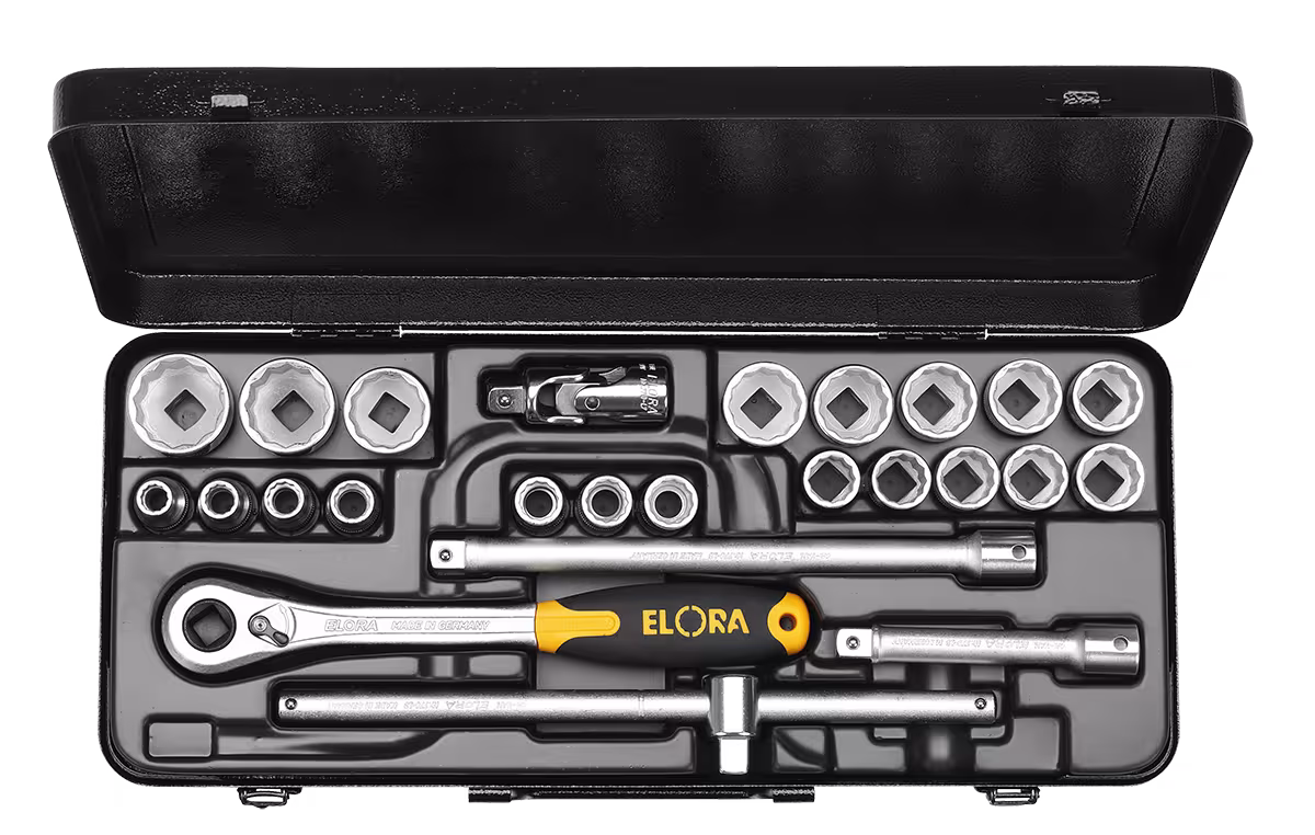 Set di chiavi a bussola 1/2", ELORA-770/771-OK dalla categoria chiavi a bussola 1/2" con l'articolo n. 0771520322900
