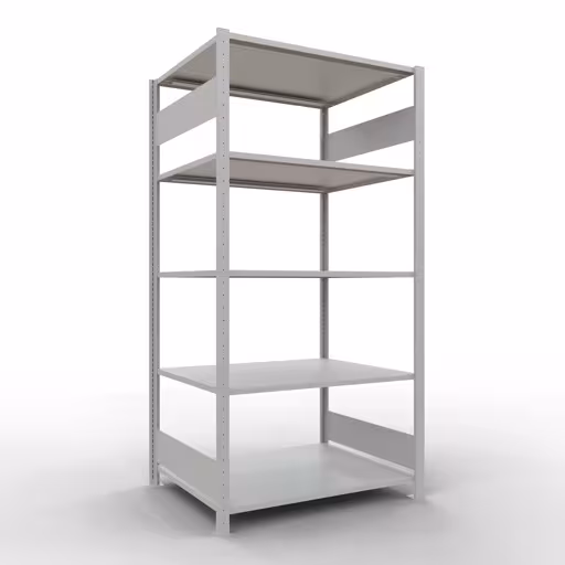 Immagine del prodotto n. 14 dell'articolo scaffale base, scaffale, sistema a innesto MULTIplus150, 2000 x 1000 x 800 mm (AxLxP), 5 ripiani, barre longitudinali, RAL 7035 grigio chiaro dalla gamma di prodotti del sistema a innesto di Schulte Lagertechnik