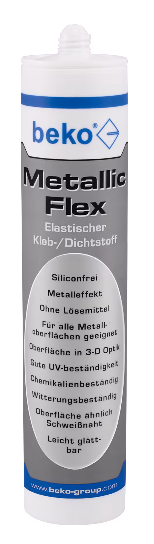 Metallic-Flex 305 g argent métallisé de Beko Metallic-Flex 305 g argent métallisé de la catégorie mastics avec réf. 247 305 1