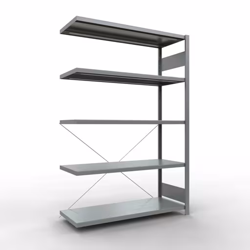 Figure n° 15 de l'article étagère supplémentaire pour système enfichable 2000x1300x500 mm, type 250 kg, galvanisée du groupe de produits système enfichable de la marque Schulte Lagertechnik