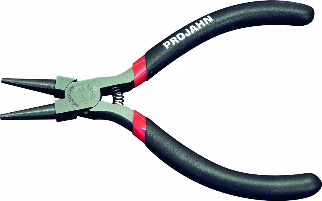 Pince électronique à bec rond 130 mm de la marque PROJAHN de la gamme pinces