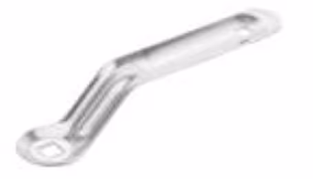 Clé carrée CB 7 mm pour trappe de visite galvanisée de la catégorie système d'échappement en plastique avec réf. 761156