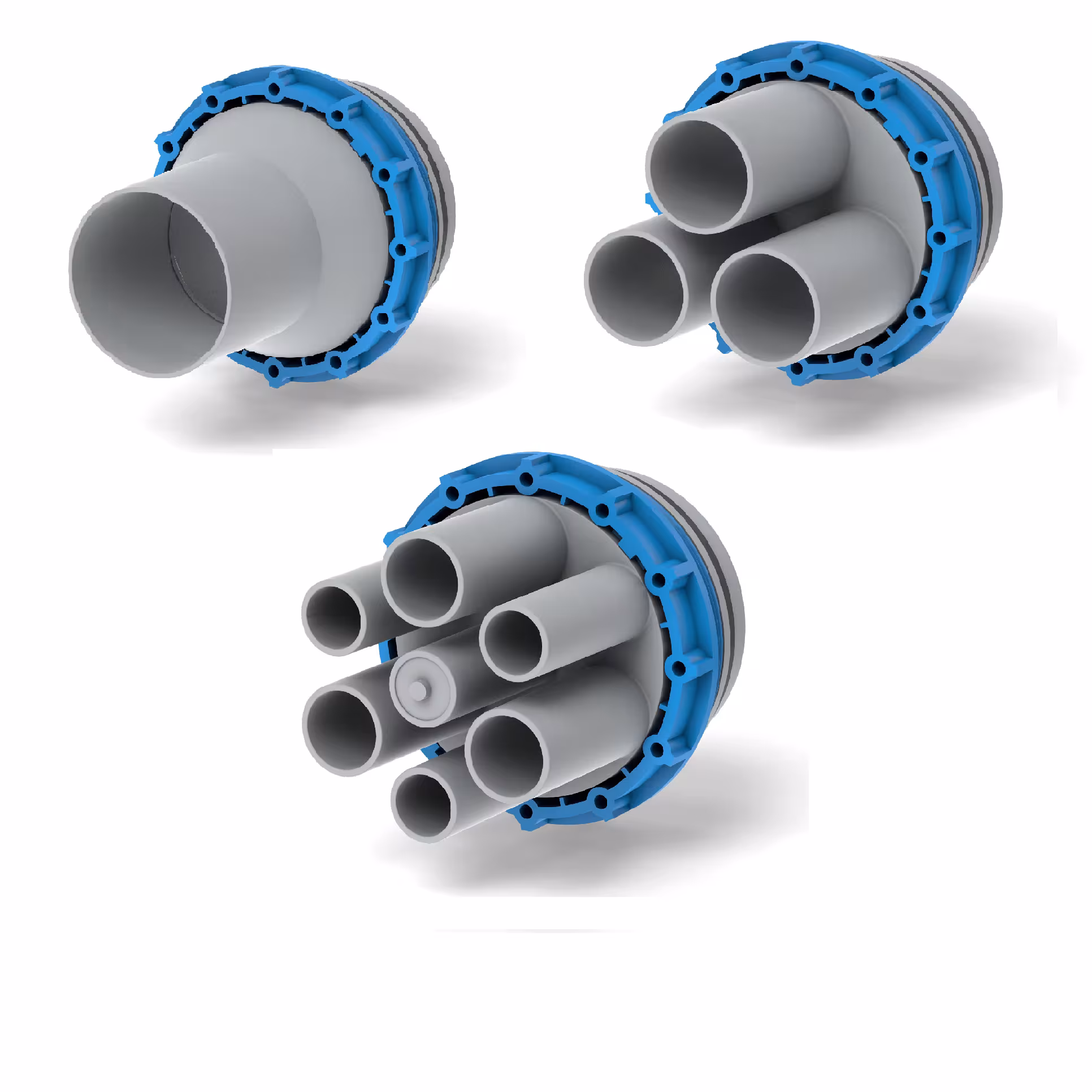 Couvercle système pour garniture d'étanchéité KD150 UGA System-Technik de la marque UGA System-Technik de la catégorie protection des câbles