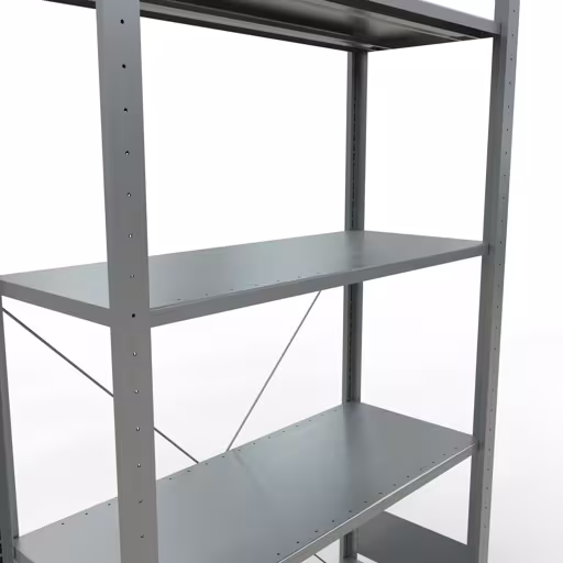 Figure n° 13 de l'article étagère de base, système d'étagères enfichables MULTIplus150, 2000 x 1000 x 400 mm, 5 étagères, galvanisées du groupe de produits système enfichable de la marque Schulte Lagertechnik