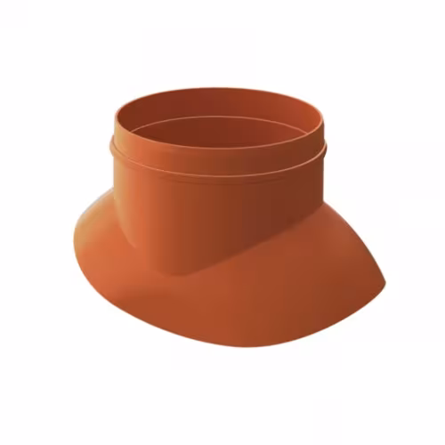 Adaptateur de tuyau d'échappement Vendut DN 125 de Klöber Adaptateur pour conduit d'évacuation des fumées DN 125, passages de toit raides