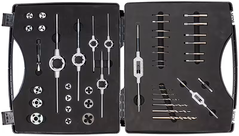Assortimento di filettatura fine, HSS, 42 pezzi, ELORA-1363-SF dalla categoria punte con articolo n. 1363000011000
