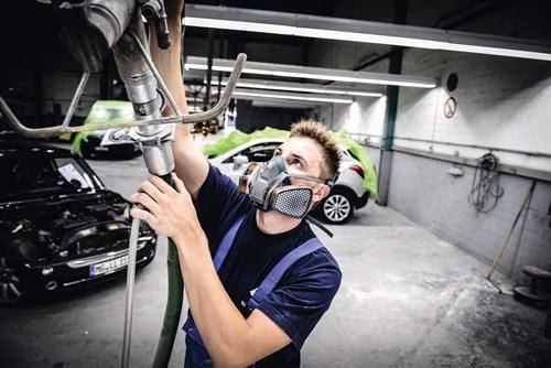 Atemschutzhalbmaske 6502QL-Serie 6500 EN 140 ohne Filter Größe M 3M