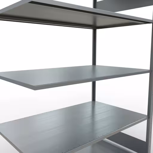 , Étagère MULTIplus150 système enfichable, 2000 x 1300 x 800 mm, 5 étagères, galvanisée de Schulte Lagertechnik de la gamme de produits système enfichable