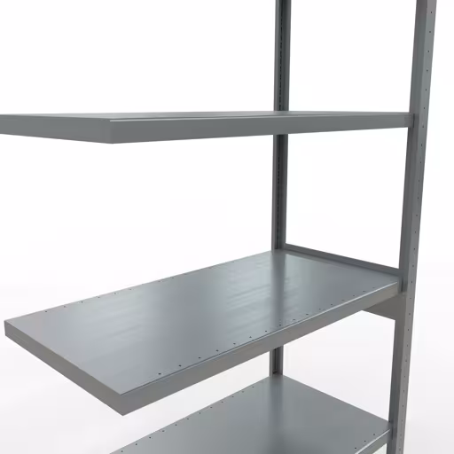 Scaffali aggiuntivi, scaffali, sistema a innesto MULTIplus330, 2500 x 1000 x 500 mm (AxLxP), 6 ripiani, barre longitudinali, zincato di Schulte Lagertechnik con l'articolo n. 13956-LR